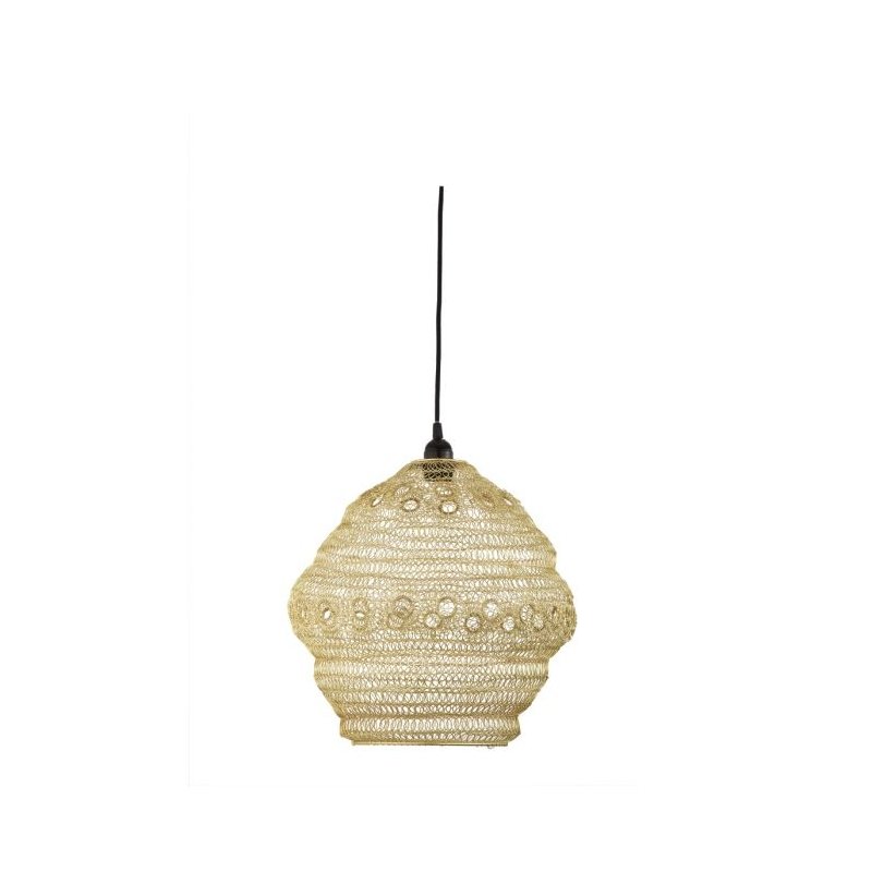 Accessories - Apiary - Swirl and Looped Gold Shade for Hanging Pendant Dar-API6535 - Apiary - Swirl and Looped Gold Shade for Hanging Pendant