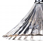 Ardeche - Polished Chrome Pendant with Clear Fluted Glass  Ardeche - Polished Chrome Pendant with Clear Fluted Glass