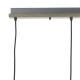Kitchen Lights - Arken - Grey Metal with Wood 3 Light over Island Fitting Dar-ARK0348 - Arken - Grey Metal with Wood 3 Light over Island Fitting