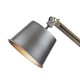 Dar-ARK4248 - Arken - Grey Metal with Wood Table Lamp