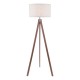 Dar_Vol3-ARM4947 - Armitage - Wooden Tripod Floor Lamp with Linen Shade