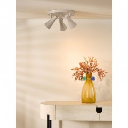 Arnel - Satin Taupe 3 Spotlights