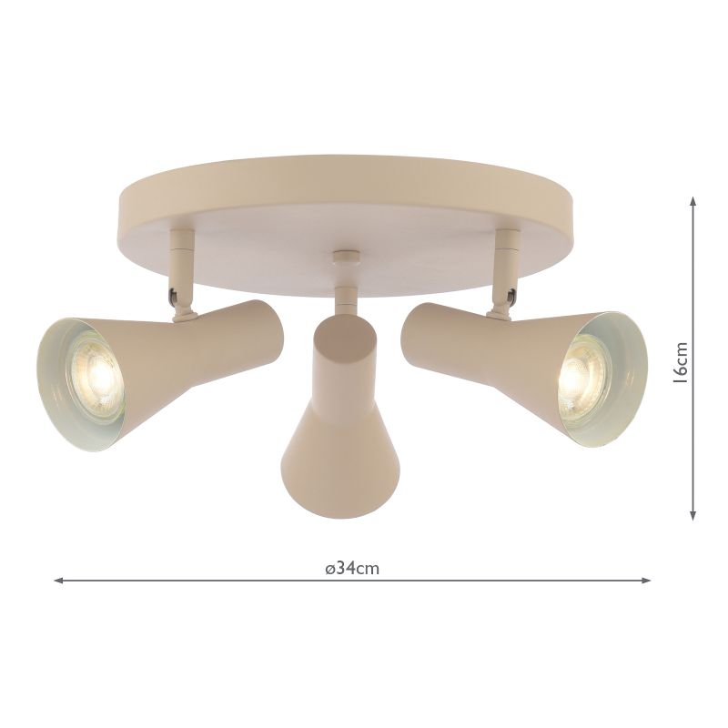 Dar_Vol3-ARN7629 - Arnel - Satin Taupe 3 Spotlights