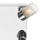 Dar-ART8550 - Artemis - Bathroom Clear and Frosted Glass 4 Light Spotlights