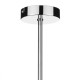 Ceiling Lights - Aruba - Opal Glass with Polished Chrome 3 Light Centre Fitting Dar-ARU0350 - Aruba - Opal Glass with Polished Chrome 3 Light Centre Fitting