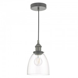 Arvin - Antique Chrome Pendant with Clear Glass Arvin - Antique Chrome Pendant with Clear Glass