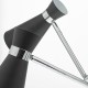 Ceiling Lights - Ash - Black Metal with Chrome 5 Light Centre Fitting Dar-ASH0522 - Ash - Black Metal with Chrome 5 Light Centre Fitting