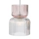 Dar_Vol3-AUB0303 - Auberta - Polished Chrome 3 Light Cluster Pendant with Ribbed Glass