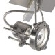 Spot & Downlights - Bauhaus - Satin Chrome Adjustable Swivel Head Spotlights Wall Lamp Dar-BAU0746 - Bauhaus - Satin Chrome Adjustable Swivel Head Spotlights Wall Lamp