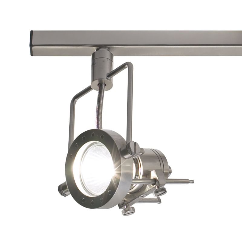 Spot & Downlights - Bauhaus - Satin Chrome Adjustable Swivel Head 3 Light Spotlights Dar-BAU7346 - Bauhaus - Satin Chrome Adjustable Swivel Head 3 Light Spotlights