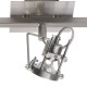 Spot & Downlights - Bauhaus - Satin Chrome Adjustable Swivel Head 3 Light Spotlights Dar-BAU7346 - Bauhaus - Satin Chrome Adjustable Swivel Head 3 Light Spotlights