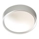 Dar-BET52 - Beta - Bathroom Frosted Glass with White Flush Fitting
