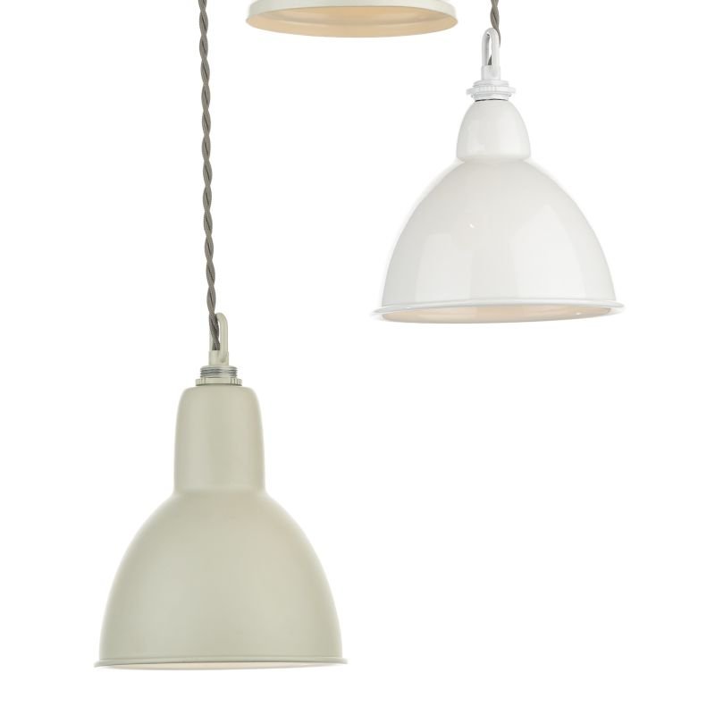 Ceiling Lights - Blyton - Retro Cream with Wood 3 Light Cluster Pendant Dar-BLY0343 - Blyton - Retro Cream with Wood 3 Light Cluster Pendant