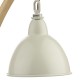 Dar-BLY4243 - Blyton - Retro Cream with Wood Table Lamp
