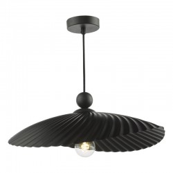 Bouvier - Shade Only - Matt Black Decorative Shade