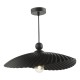 Dar_Vol3-BOU6522 - Bouvier - Shade Only - Matt Black Decorative Shade