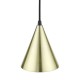 Ceiling Lights - Branco - Satin Gold & Black Single Pendant Wisebuys-BRA0141 - Branco - Satin Gold & Black Single Pendant