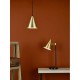 Wisebuys-BRA4241 - Branco - Satin Gold & Black Desk Lamp