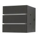 Outdoor - Cacheta - LED Stainless Steel & Opal Wall Lamp Dar-CAC2139 - Cacheta - LED Stainless Steel & Opal Wall Lamp