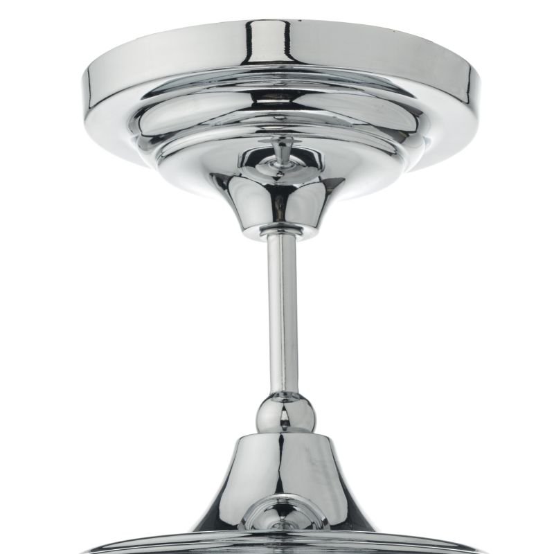 Dar-CAD0150 - Caden - Bathroom Polish Chrome and Opal Glass Ceiling Lamp