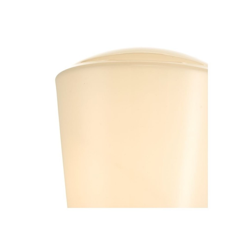 Bathroom Lights - Caden - Bathroom Polished Chrome and Opal Glass Wall Lamp Dar-CAD0750 - Caden - Bathroom Polished Chrome and Opal Glass Wall Lamp