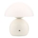 Dar_Vol3-CAE412 - Caesar - Ivory Rechargeable Table Lamp with Opal Glass