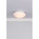 Dar-CAF502 - Cafe - Bathroom Flush with Scalloped Opal Glass IP44