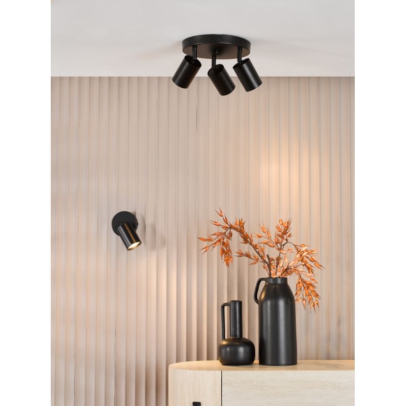 Dar_Vol3-CAW7622 - Cawley - Matt Black 3 Spotlights