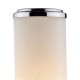 Dar-CEN0750 - Century - Bathroom Frosted Glass and Chrome Single Wall Lamp