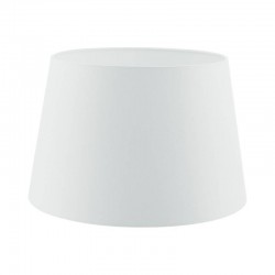 Cezanne - Shade Only - 35 cm White Faux Silk Shade Cezanne - Shade Only - 35 cm White Faux Silk Shade