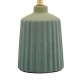 Dar_Vol3-CHL4124 - Chloris - Green Small Table Lamp with Green Cotton Shade