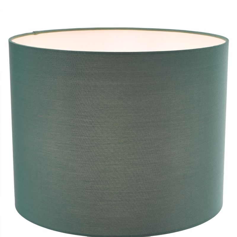 Dar_Vol3-CHL4124 - Chloris - Green Small Table Lamp with Green Cotton Shade