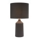 Dar_Vol3-CHL4339 - Chloris - Grey Big Table Lamp with Grey Cotton Shade