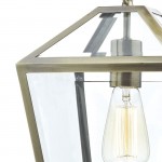 Churchill - Antique Brass Lantern Pendant Churchill - Antique Brass Lantern Pendant