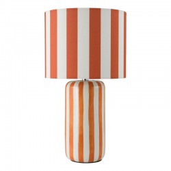 Cicada - Orange & White Table Lamp