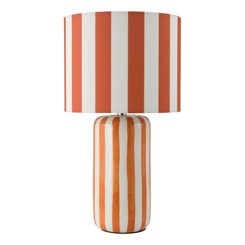 Dar_Vol3-CIC4211 - Cicada - Orange & White Table Lamp