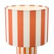 Dar_Vol3-CIC4211 - Cicada - Orange & White Table Lamp