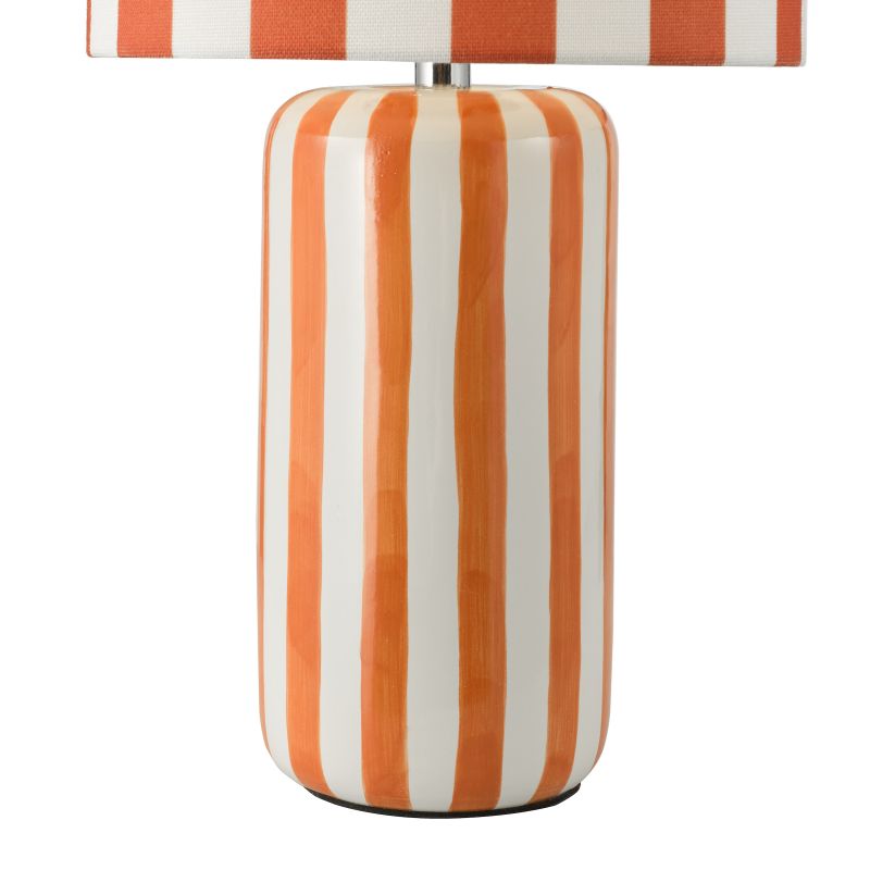 Dar_Vol3-CIC4211 - Cicada - Orange & White Table Lamp