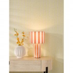 Cicada - Orange & White Table Lamp