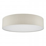 Cierro - Taupe Fabric 6 Light Ceiling Lamp with Diffuser - ∅ 80 Cierro - Taupe Fabric 6 Light Ceiling Lamp with Diffuser - ∅ 80
