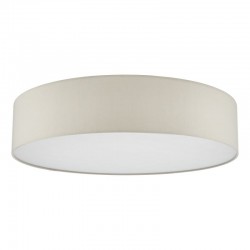Cierro - Taupe Fabric 6 Light Ceiling Lamp with Diffuser - ∅ 80 Cierro - Taupe Fabric 6 Light Ceiling Lamp with Diffuser - ∅ 80