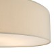 Dar-CIE4801 - Cierro - Taupe Fabric with Diffuser 6 Light Ceiling Lamp - ∅ 80