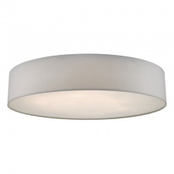 Cierro - Ivory Shade 6 Light Ceiling Lamp with Frosted Diffuser Cierro - Ivory Shade 6 Light Ceiling Lamp with Frosted Diffuser