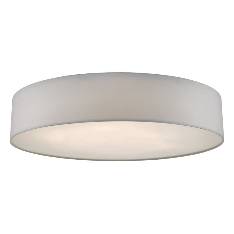 Dar-CIE4815 - Cierro - Ivory Shade with Diffuser 6 Light Ceiling Lamp