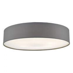 Cierro - Grey Shade 6 Light Ceiling Lamp with Frosted Diffuser - ∅ 80 Cierro - Grey Shade 6 Light Ceiling Lamp with Frosted Diffuser - ∅ 80