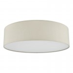 Cierro - Taupe Fabric 4 Light Ceiling Lamp with Diffuser - ∅ 60 Cierro - Taupe Fabric 4 Light Ceiling Lamp with Diffuser - ∅ 60