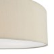 Dar-CIE5001 - Cierro - Taupe Fabric with Diffuser 4 Light Ceiling Lamp - ∅ 60