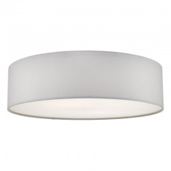 Cierro - Ivory Shade 4 Light Ceiling Lamp with Frosted Diffuser Cierro - Ivory Shade 4 Light Ceiling Lamp with Frosted Diffuser