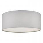Cierro - Ivory Shade 3 Light Ceiling Lamp with Frosted Diffuser  Cierro - Ivory Shade 3 Light Ceiling Lamp with Frosted Diffuser