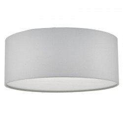 Cierro - Ivory Shade 3 Light Ceiling Lamp with Frosted Diffuser  Cierro - Ivory Shade 3 Light Ceiling Lamp with Frosted Diffuser